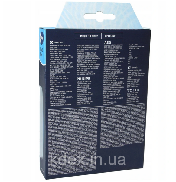 Оригинальный фильтр Philips, Electrolux HEPA 13 EFS1W Allergy Plus 135 фото