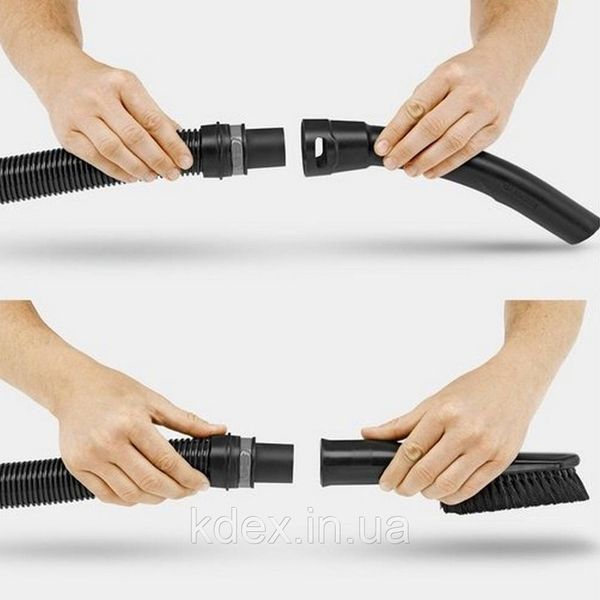 Шланг L 4.3 м для пылесоса Karcher WD3, WD2, WD4, WD5, WD6, некоторые модели SE, MV, A серий 172 фото