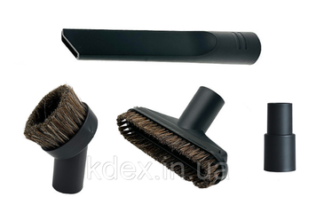 Насадки для пилососів 3 шт D 32 мм і D 35. Насадка до пилососа Karcher, Philips, Samsung, Rowenta, LG і ін виробників 304 фото